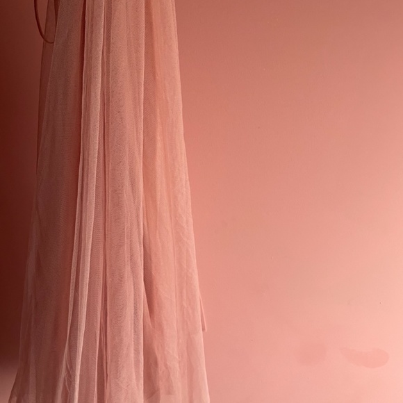 Dusty Rose Tulle Dress - Picture 3 of 4